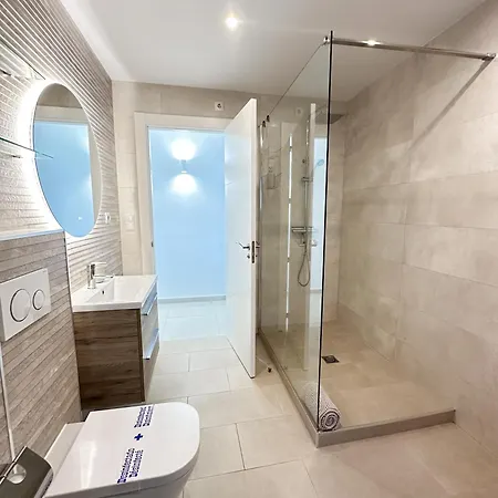 公寓 Horizonte 1 Cosy With Incredible Sea View At First Line Of *